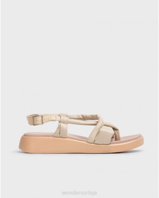 сандале од природне цеви Жене Wonders 2NZV21 обућа