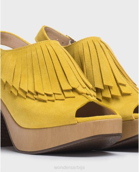 лима жута ваиана ципела Жене Wonders 2NZV210 обућа
