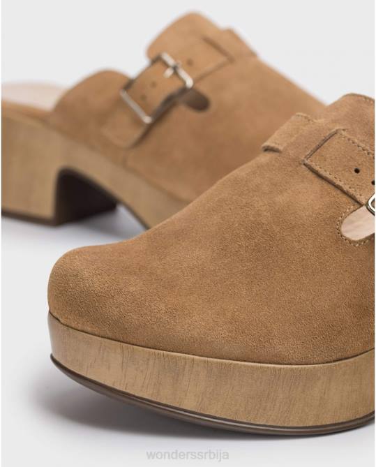 песка браон мара кломпе Жене Wonders 2NZV214 обућа