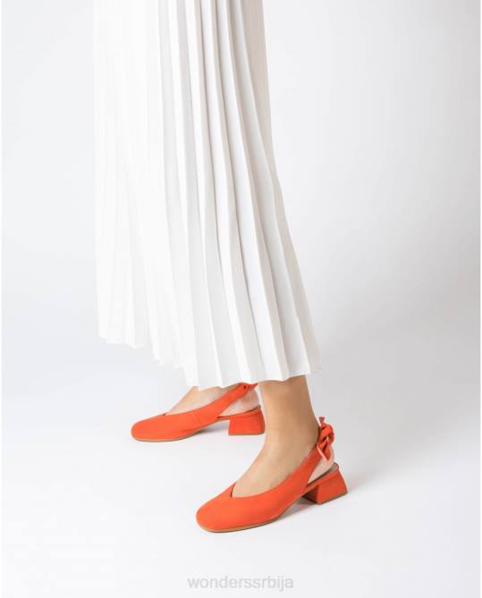 корал наранџаста аудреи ципела Жене Wonders 2NZV215 обућа