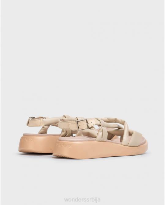 сандале од природне цеви Жене Wonders 2NZV21 обућа