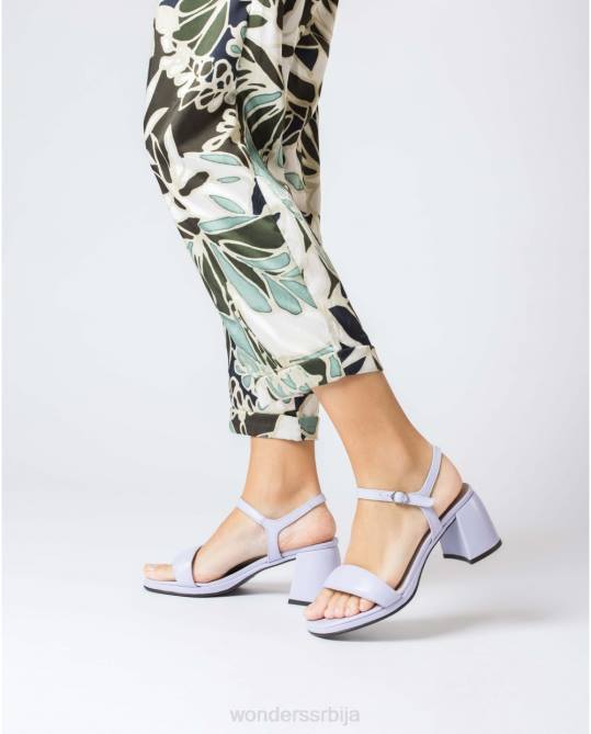 речна сандала од лаванде љубичице Жене Wonders 2NZV229 обућа