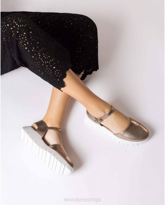 платино платина баби ципела Жене Wonders 2NZV231 обућа