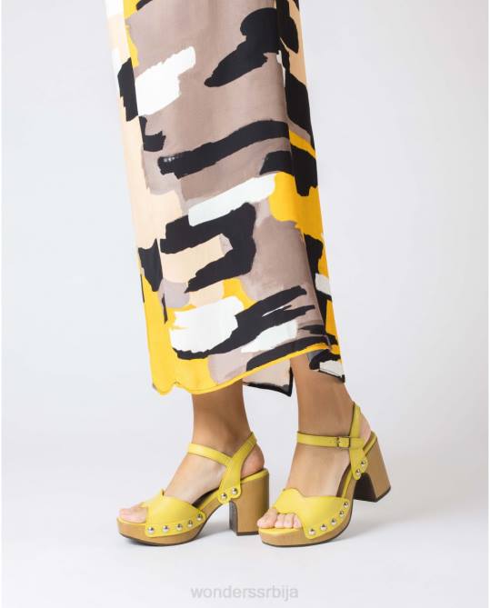лима жута лекси ципела Жене Wonders 2NZV23 обућа