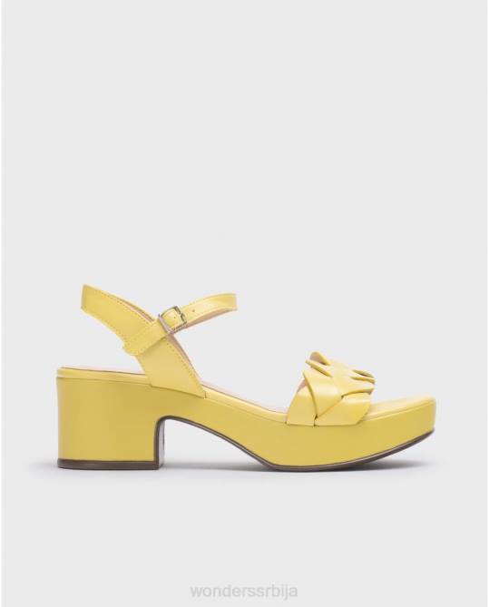 лима жута луна сандала Жене Wonders 2NZV243 обућа