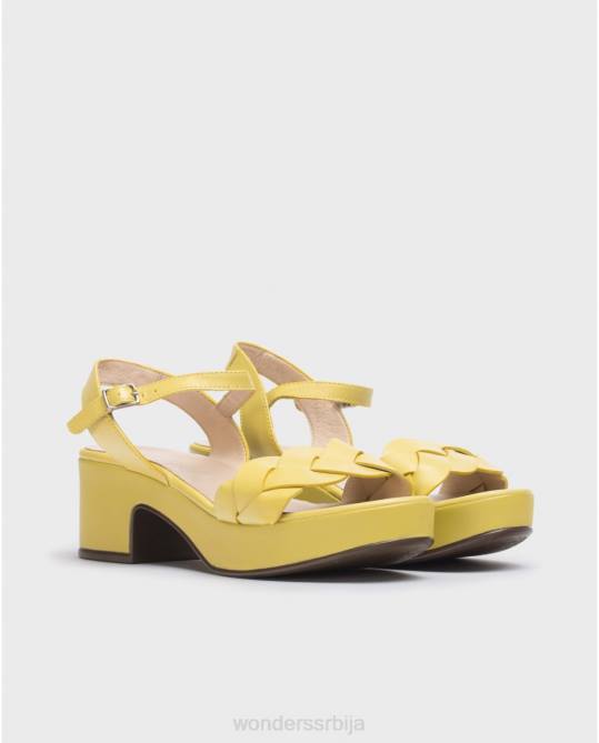лима жута луна сандала Жене Wonders 2NZV243 обућа