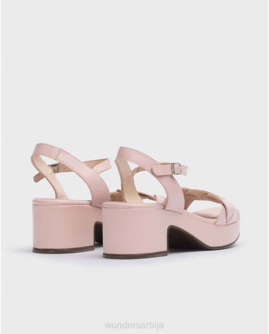 роза розе луна сандале Жене Wonders 2NZV245 обућа