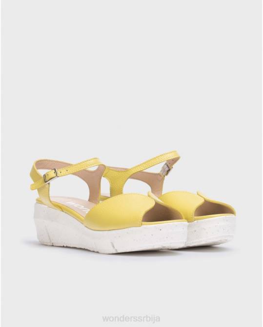 лима жуте сандале Жене Wonders 2NZV251 обућа