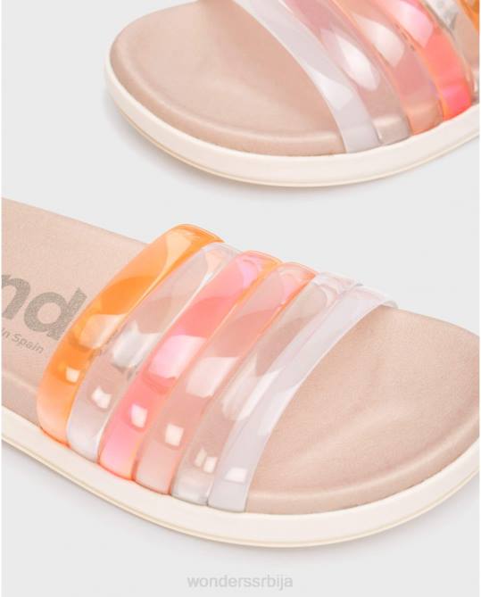 бела зебра сандала Жене Wonders 2NZV253 обућа