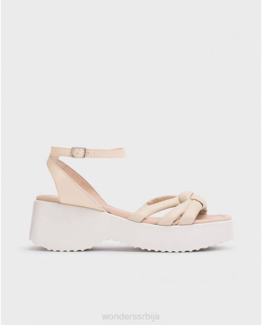 природне беж вега сандале Жене Wonders 2NZV254 обућа