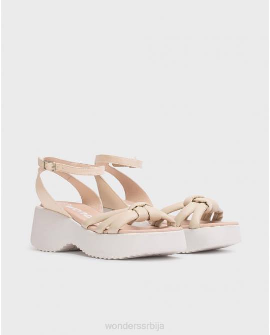 природне беж вега сандале Жене Wonders 2NZV254 обућа