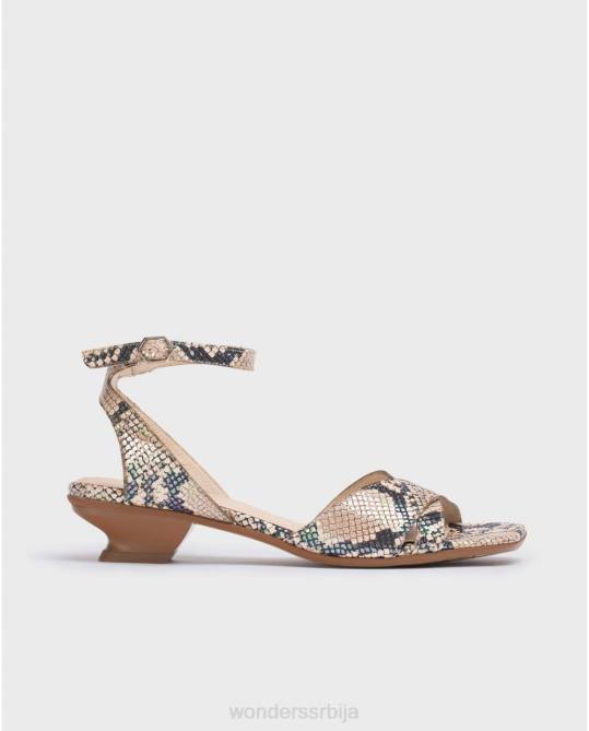 пешчана змија мами сандала Жене Wonders 2NZV265 обућа