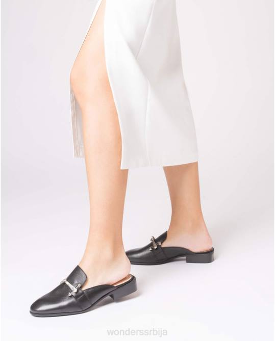 црна црна катарска кломпа Жене Wonders 2NZV267 обућа