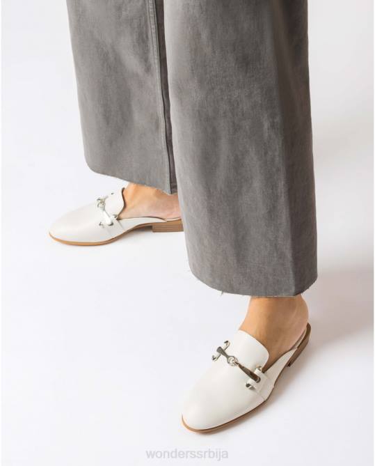 бела катарска кломпа Жене Wonders 2NZV268 обућа