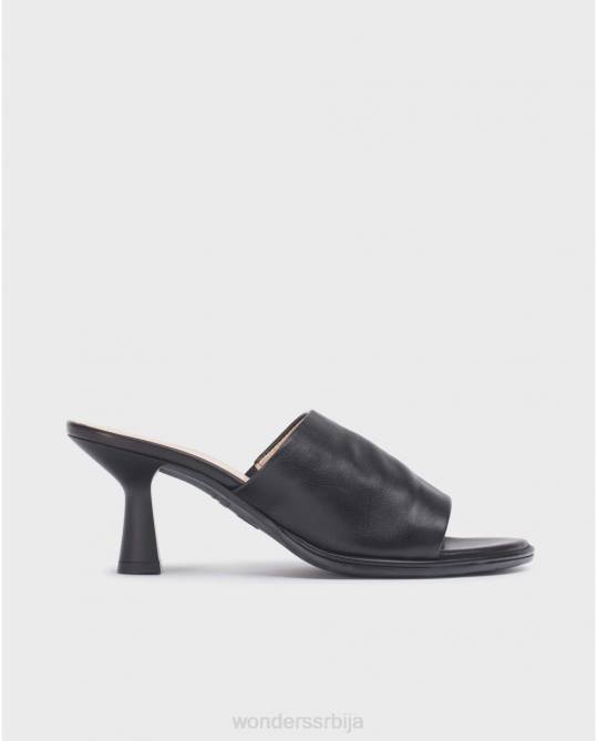 црна црна схарон сандала Жене Wonders 2NZV27 обућа