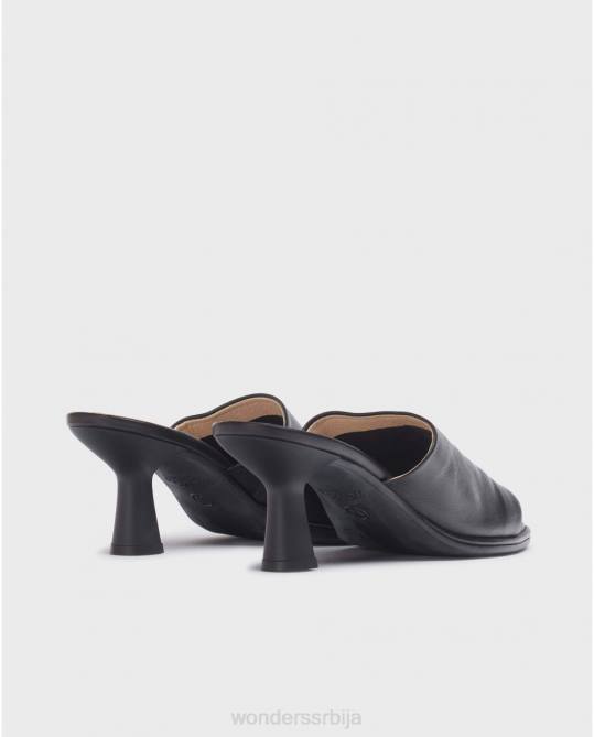 црна црна схарон сандала Жене Wonders 2NZV27 обућа