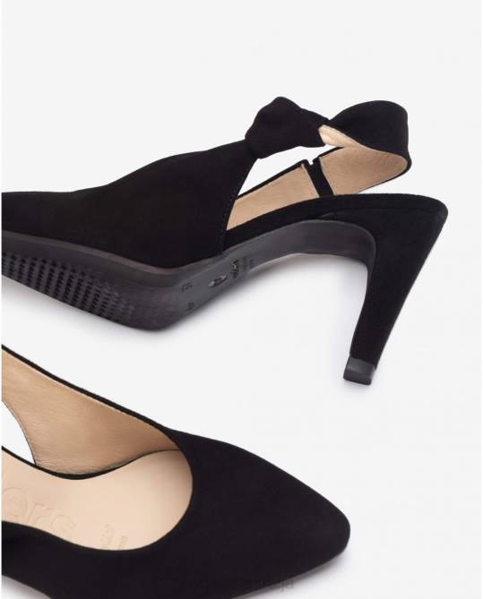 црна ципела од црне чипке Жене Wonders 2NZV284 обућа