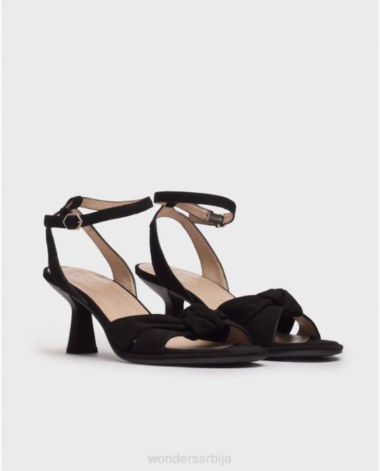 црна црна мадисон сандале Жене Wonders 2NZV290 обућа