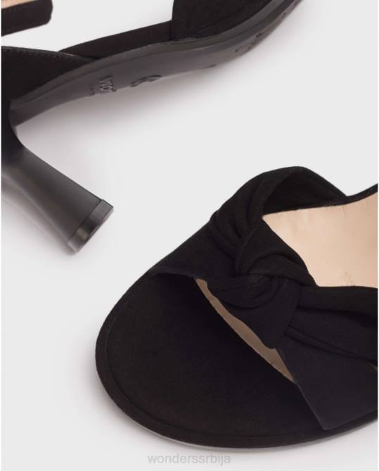 црна црна мадисон сандале Жене Wonders 2NZV290 обућа