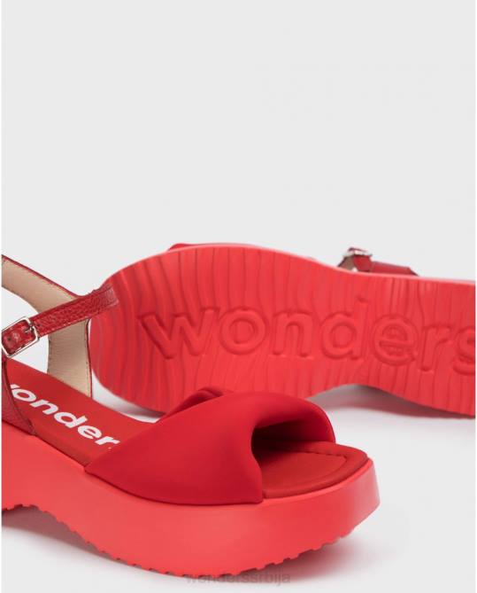 ројо сандала од црвене врбе Жене Wonders 2NZV307 обућа