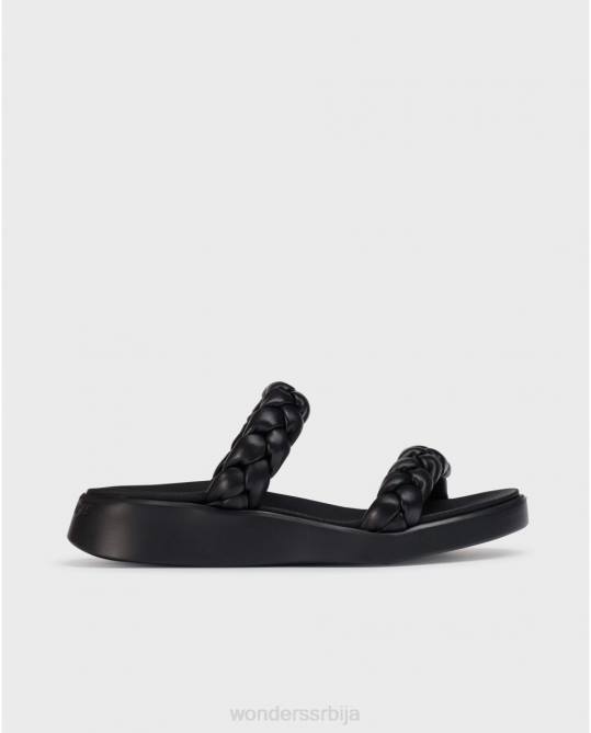 црначке плетене сандале Жене Wonders 2NZV314 обућа