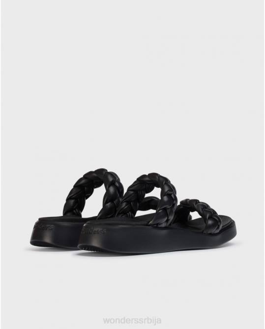 црначке плетене сандале Жене Wonders 2NZV314 обућа