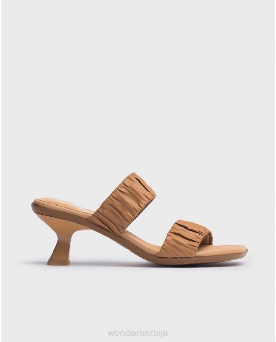 камил браон сандала у облику лагуне Жене Wonders 2NZV319 обућа