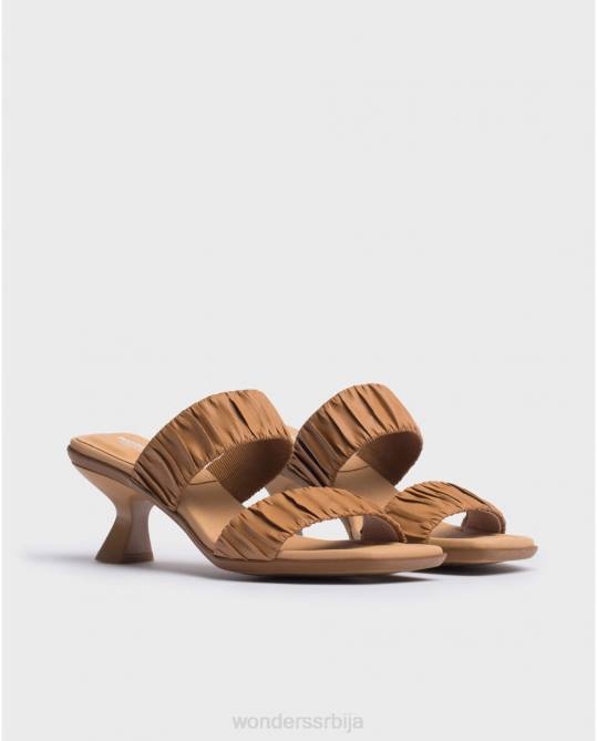 камил браон сандала у облику лагуне Жене Wonders 2NZV319 обућа