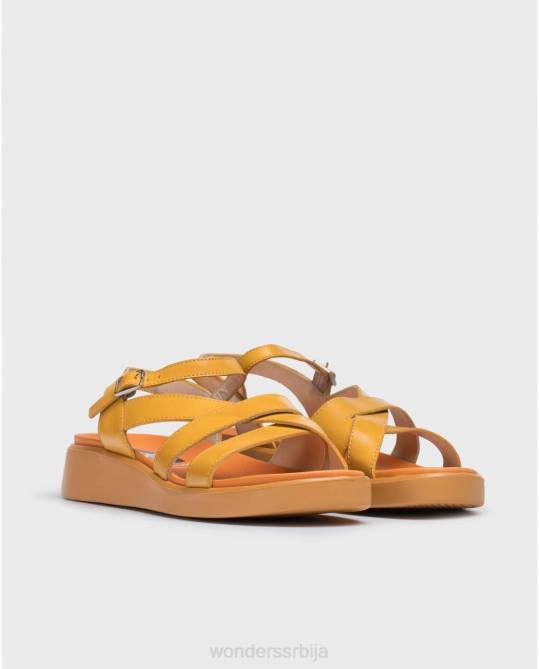 манго наранџаста народна сандала Жене Wonders 2NZV322 обућа