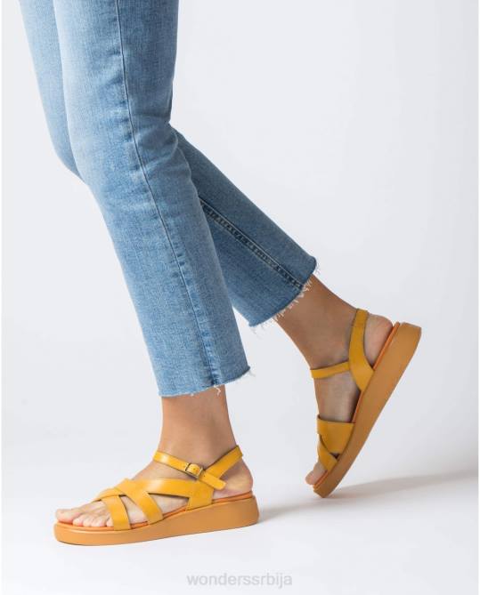 манго наранџаста народна сандала Жене Wonders 2NZV322 обућа