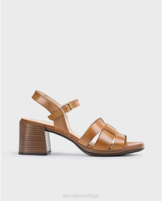 цонац браон доп сандала Жене Wonders 2NZV326 обућа