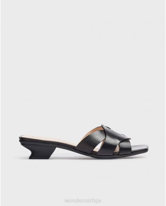 црна мазга лискуна Жене Wonders 2NZV33 обућа