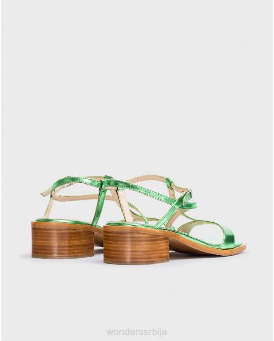 титан зелена меллик аурора сандала Жене Wonders 2NZV340 обућа