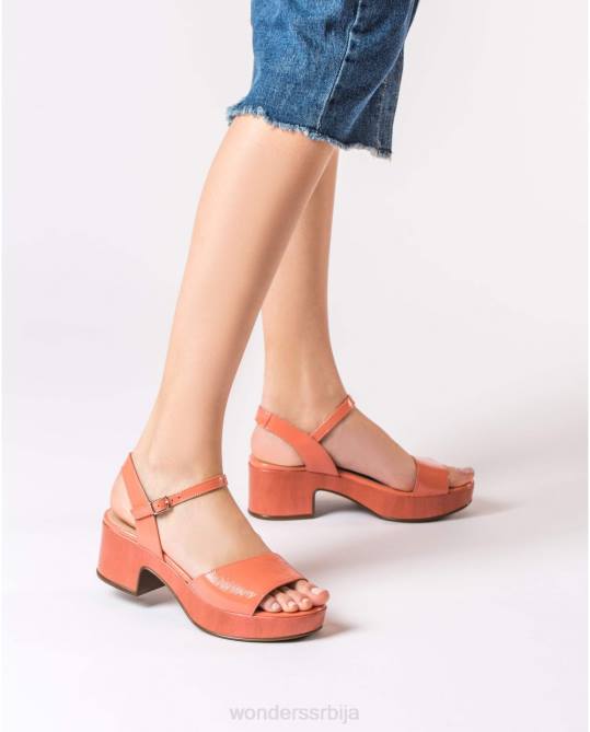 сандале од коже лососа Жене Wonders 2NZV347 обућа