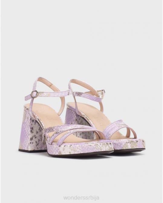 љубавна сандала лаванде љубичице Жене Wonders 2NZV3 обућа