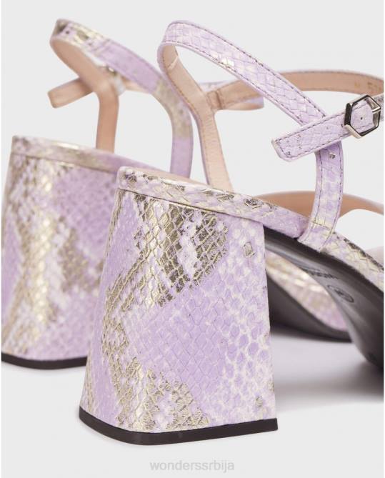 љубавна сандала лаванде љубичице Жене Wonders 2NZV3 обућа