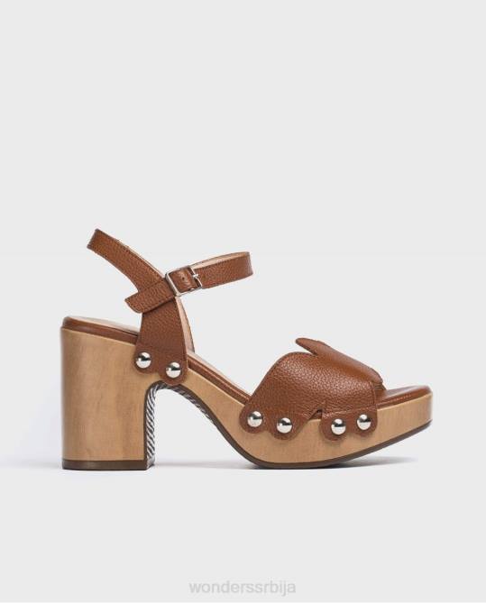 цуеро плетене кожне сандале Жене Wonders 2NZV407 обућа