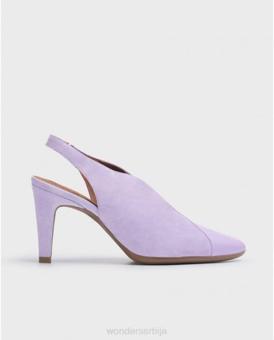 лила в резана судска ципела Жене Wonders 2NZV416 обућа
