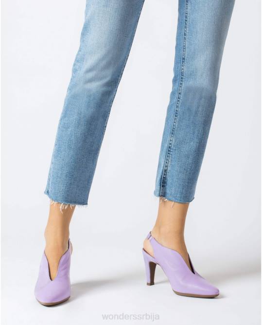 лила в резана судска ципела Жене Wonders 2NZV416 обућа