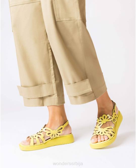 лима зелена маргарита сандала Жене Wonders 2NZV41 обућа