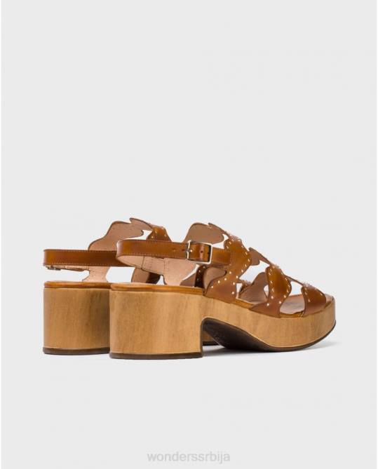 сандала цонац са металним детаљима на каишу Жене Wonders 2NZV426 обућа