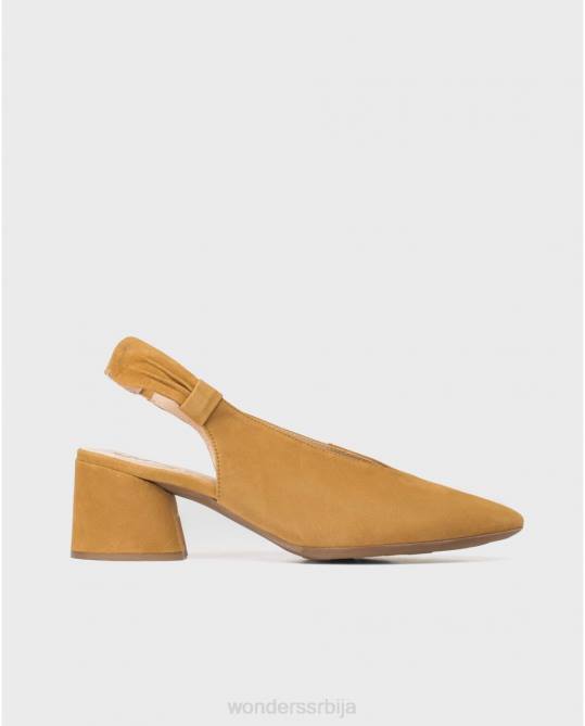 ципела од пешчане коже са машном Жене Wonders 2NZV439 обућа