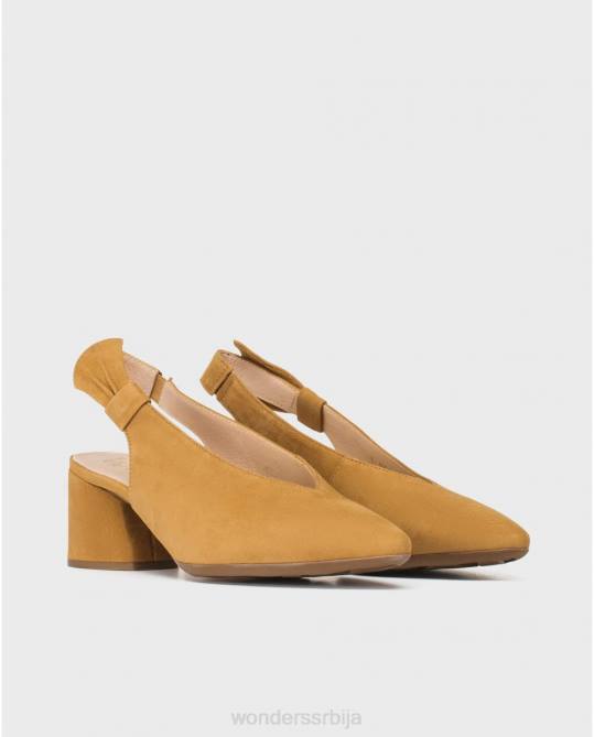 ципела од пешчане коже са машном Жене Wonders 2NZV439 обућа