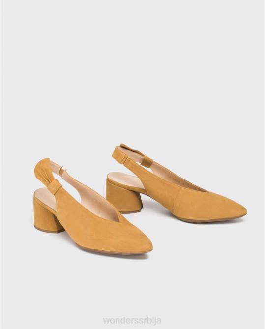 ципела од пешчане коже са машном Жене Wonders 2NZV439 обућа