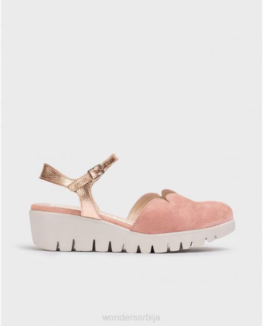 роза/златно розе каравака сандале Жене Wonders 2NZV47 обућа