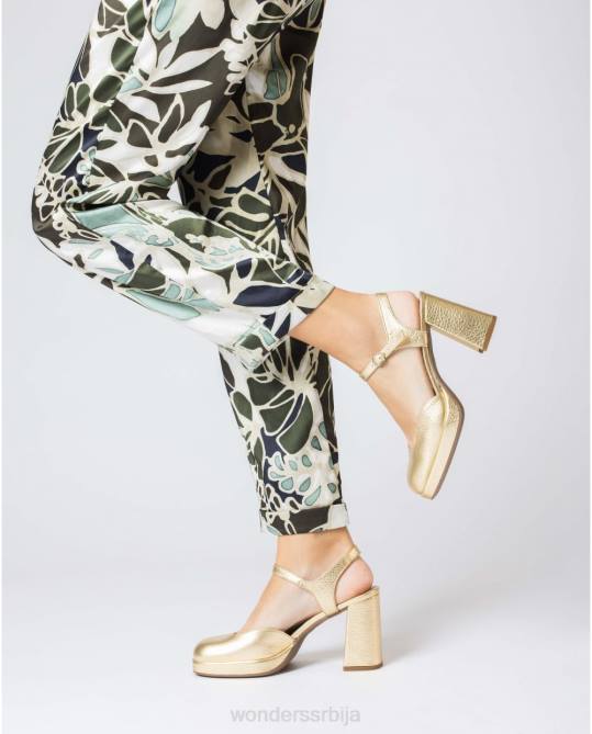 златно плаве ципеле Жене Wonders 2NZV50 обућа