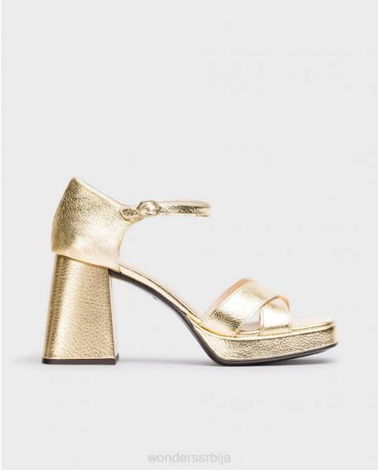 златна јулија сандала Жене Wonders 2NZV54 обућа