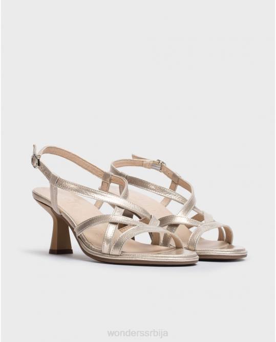 платино платиум сјајне сандале Жене Wonders 2NZV59 обућа