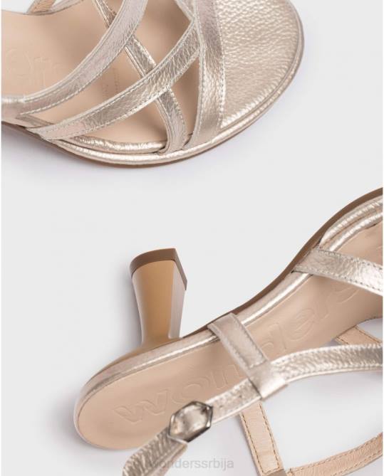 платино платиум сјајне сандале Жене Wonders 2NZV59 обућа