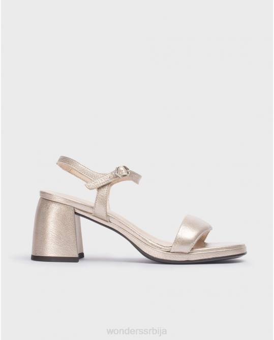 платино златне речне сандале Жене Wonders 2NZV60 обућа